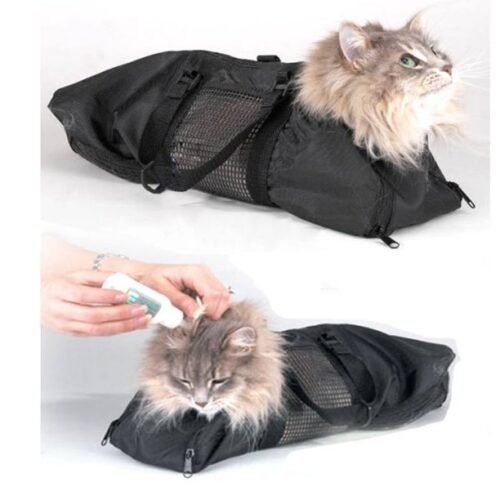 Pet Supply Multi-functional Grooming Bag Restraint Bag Cats Nail Clipping