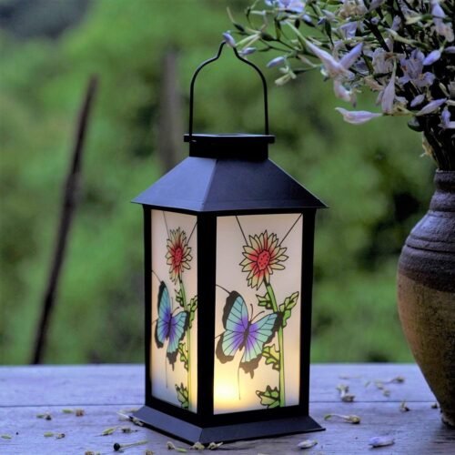 Solar Lanterns Outdoor Hanging Solar Lights Decorative for Garden Patio