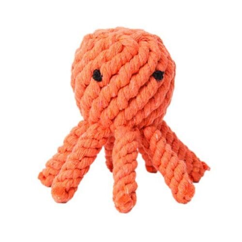 Small Large Dog Octopus Toys For Dog Funny Chew Durable Knot Cotton