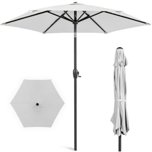 Best Choice Products 7.5ft Heavy-Duty Outdoor Market Patio Umbrella