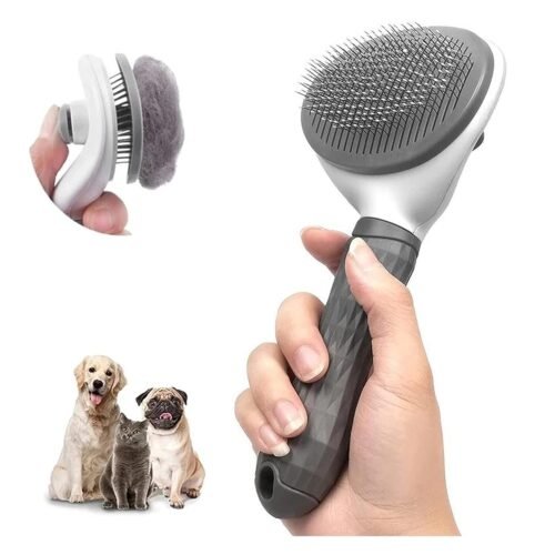 et Comb Stainless Steel Needle Comb Dog And Cat Hair Removal